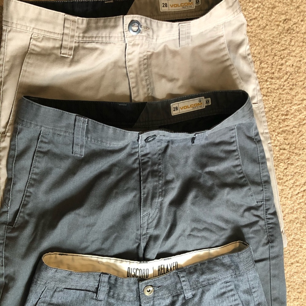 3 pair bundle young men’s shorts.